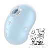 Satisfyer Stimulateur de Clitoris Cutie Ghost Bleu